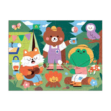 Mudpuppy Puzzle To Go - Happy Campers - Image 2