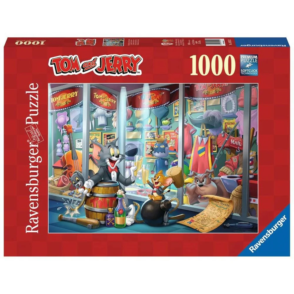 Ravensburger Tom and Jerry Hall of Fame 1000 Piece Puzzle
