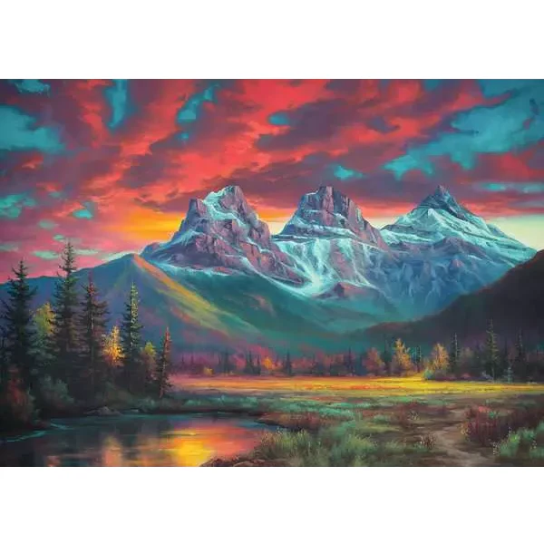 Ravensburger Alberta's Three Sisters 1000 Piece Puzzle - Image 2