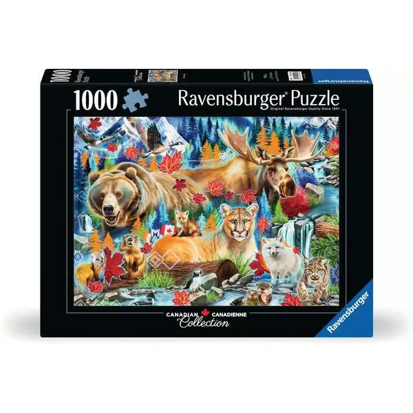 Ravensburger Canadian Collection Wild Canada 1000 Piece Puzzle