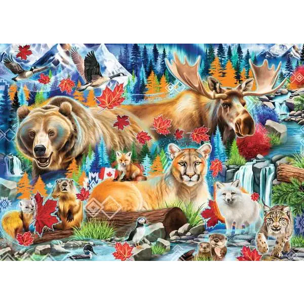 Ravensburger Canadian Collection Wild Canada 1000 Piece Puzzle - Image 2