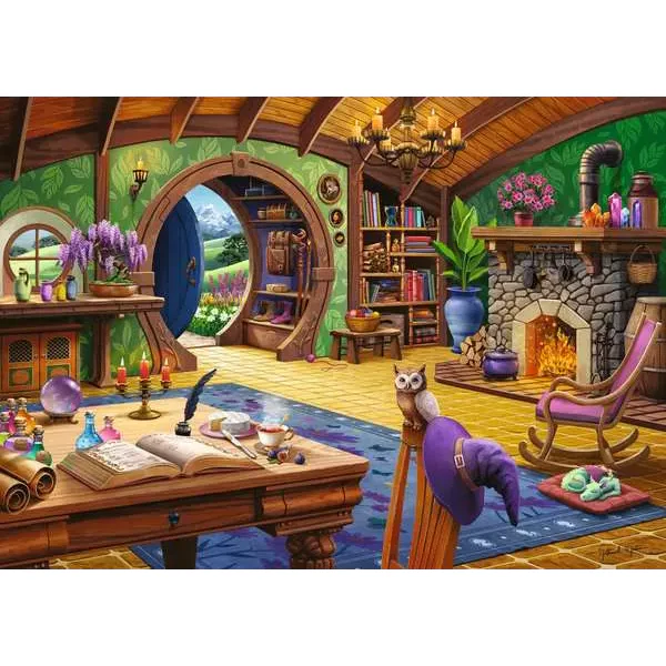 Ravensburger Charmed Cottage 1000 Piece Puzzle - Image 2