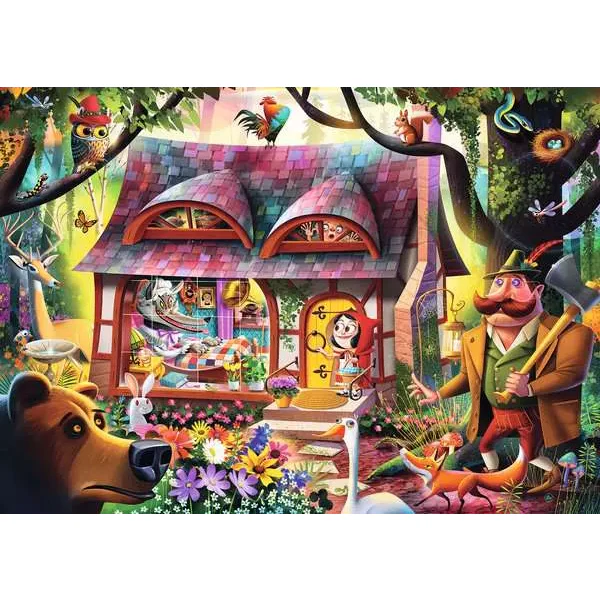 Ravensburger Dean MacAdam: Come In, Red Riding Hood! 1000 Piece Puzzle - Image 2