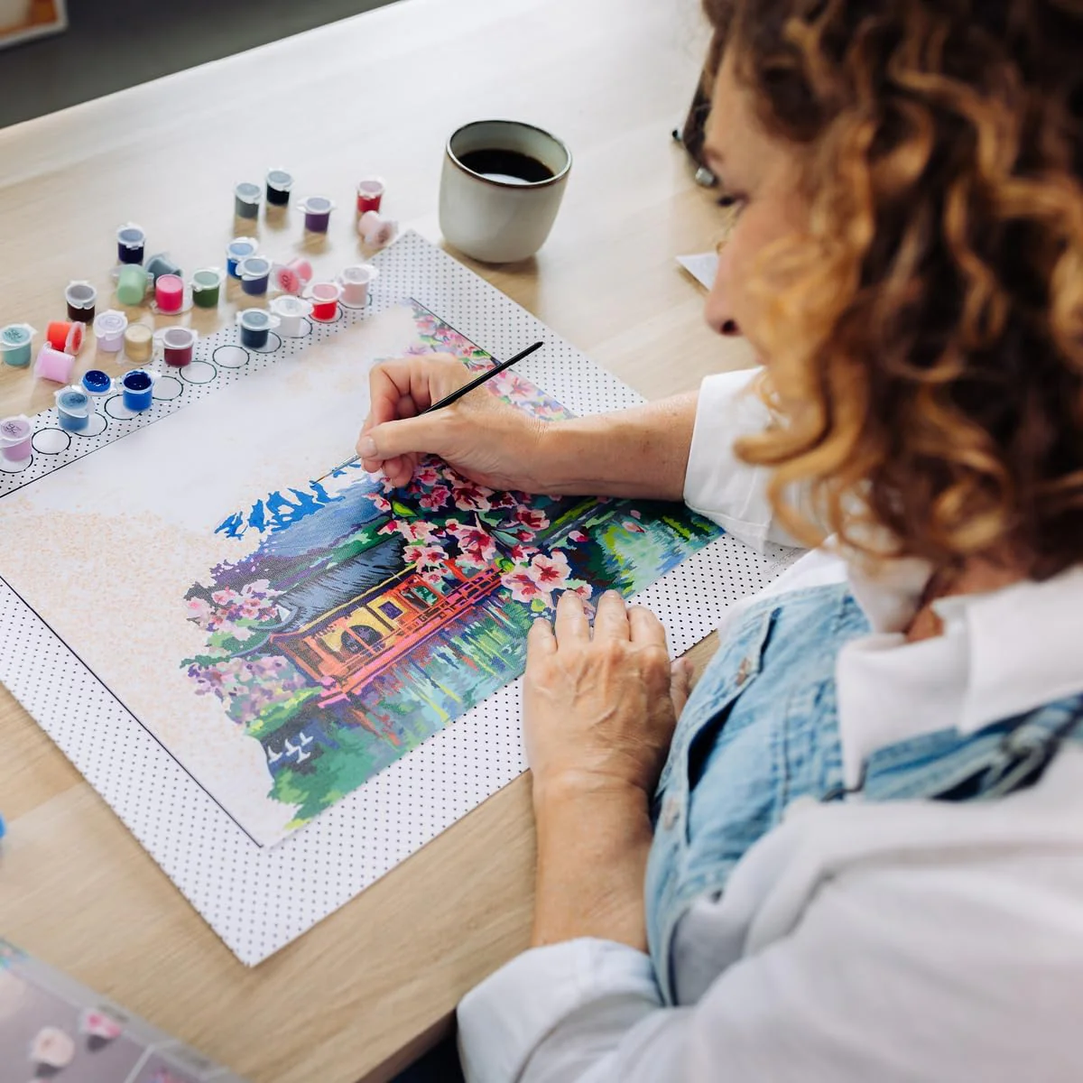 Ravensburger CreArt Canvas Edition: Japanese Cherry Blossom - Image 3