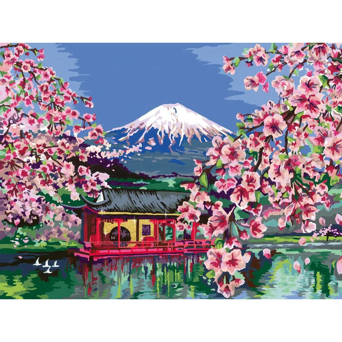 Ravensburger CreArt Canvas Edition: Japanese Cherry Blossom - Image 4