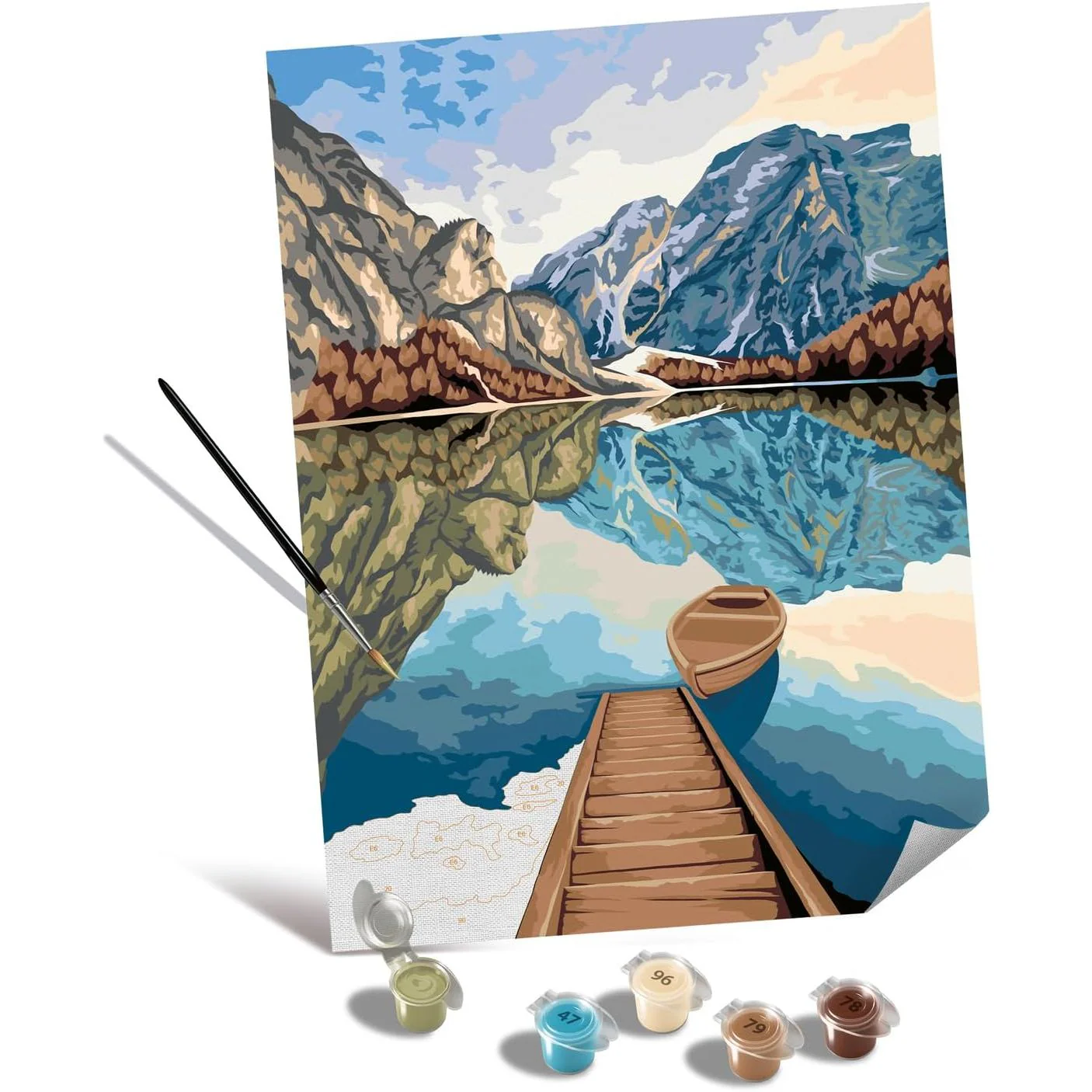 Ravensburger CreArt Canvas Edition: Lake Views - Image 2