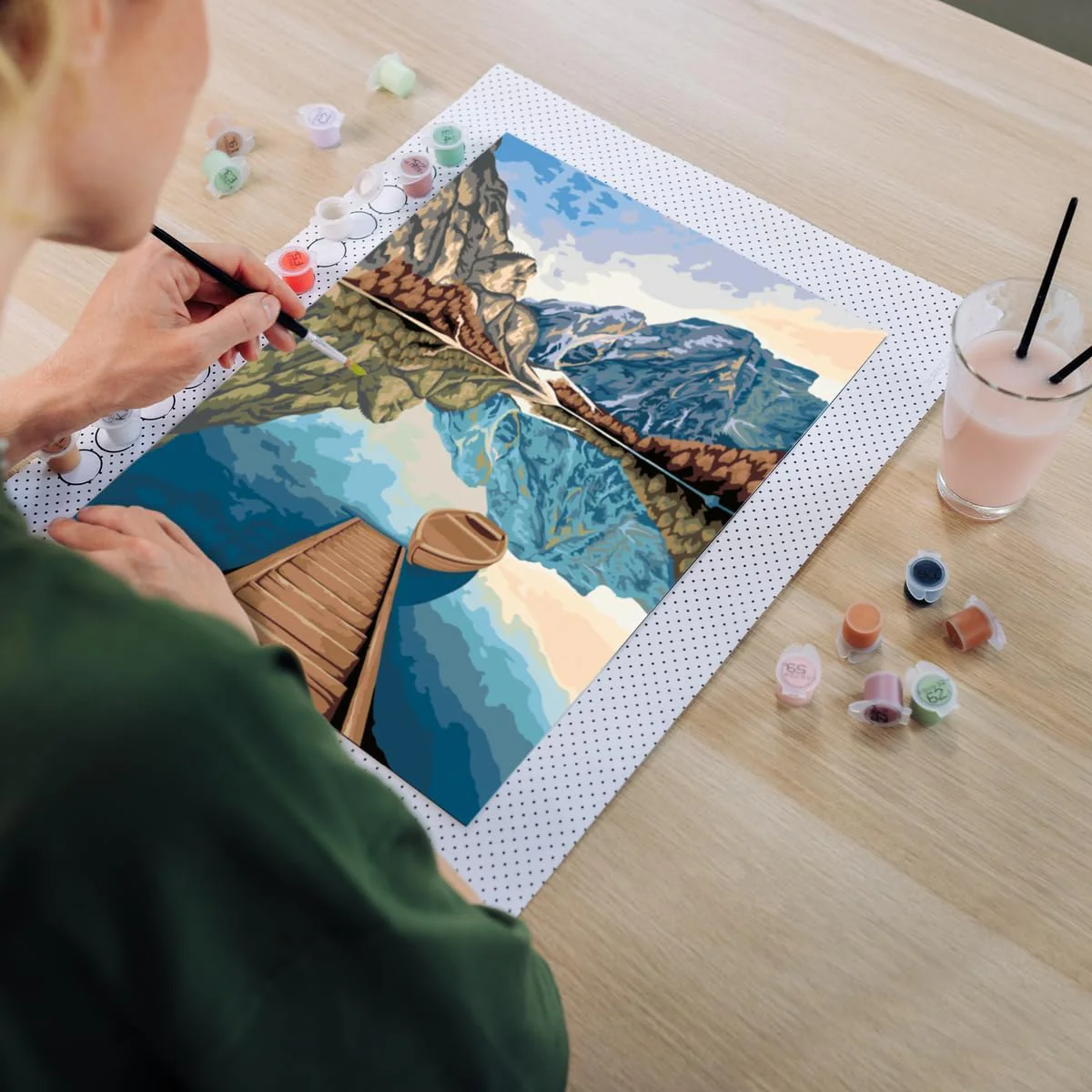 Ravensburger CreArt Canvas Edition: Lake Views - Image 3