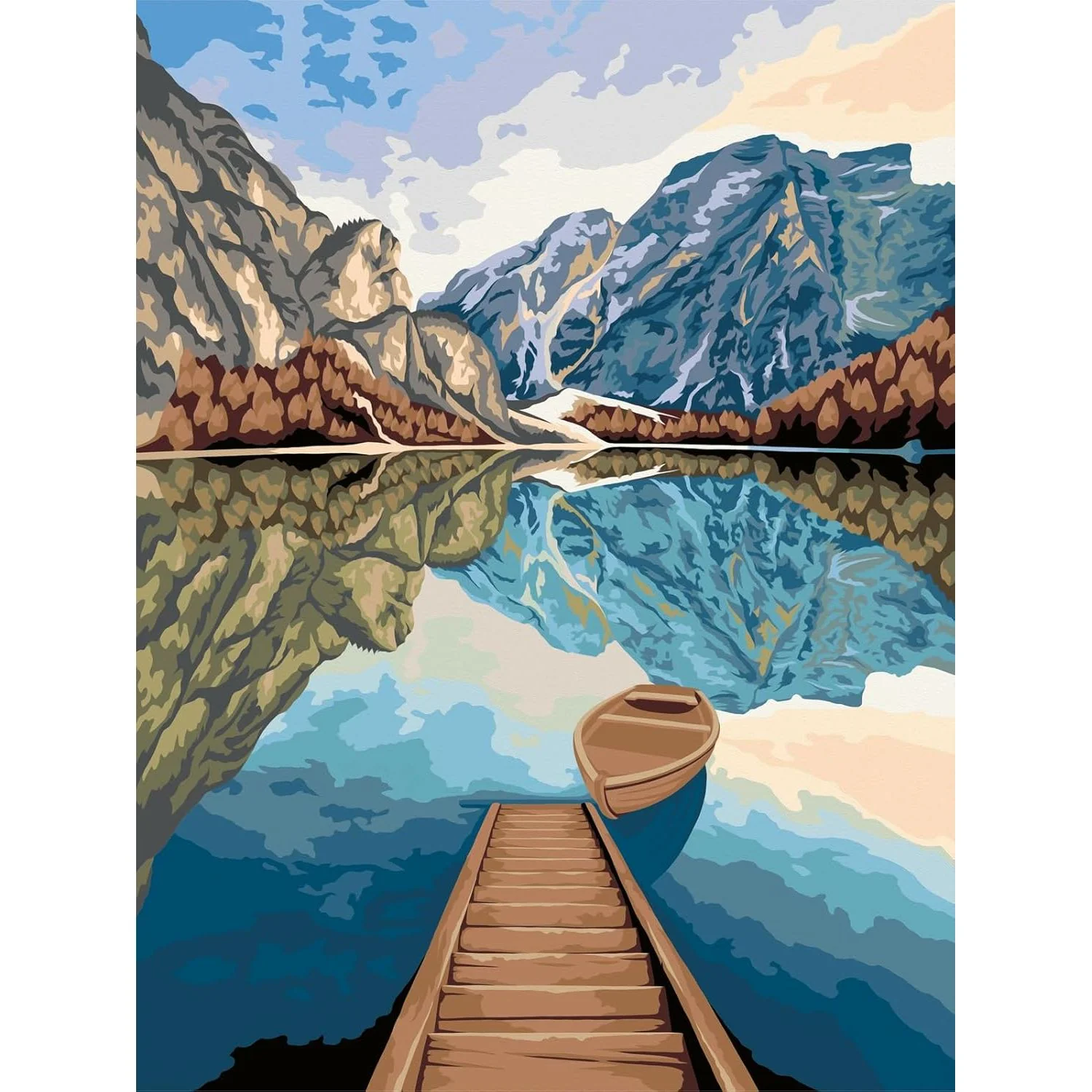 Ravensburger CreArt Canvas Edition: Lake Views - Image 4
