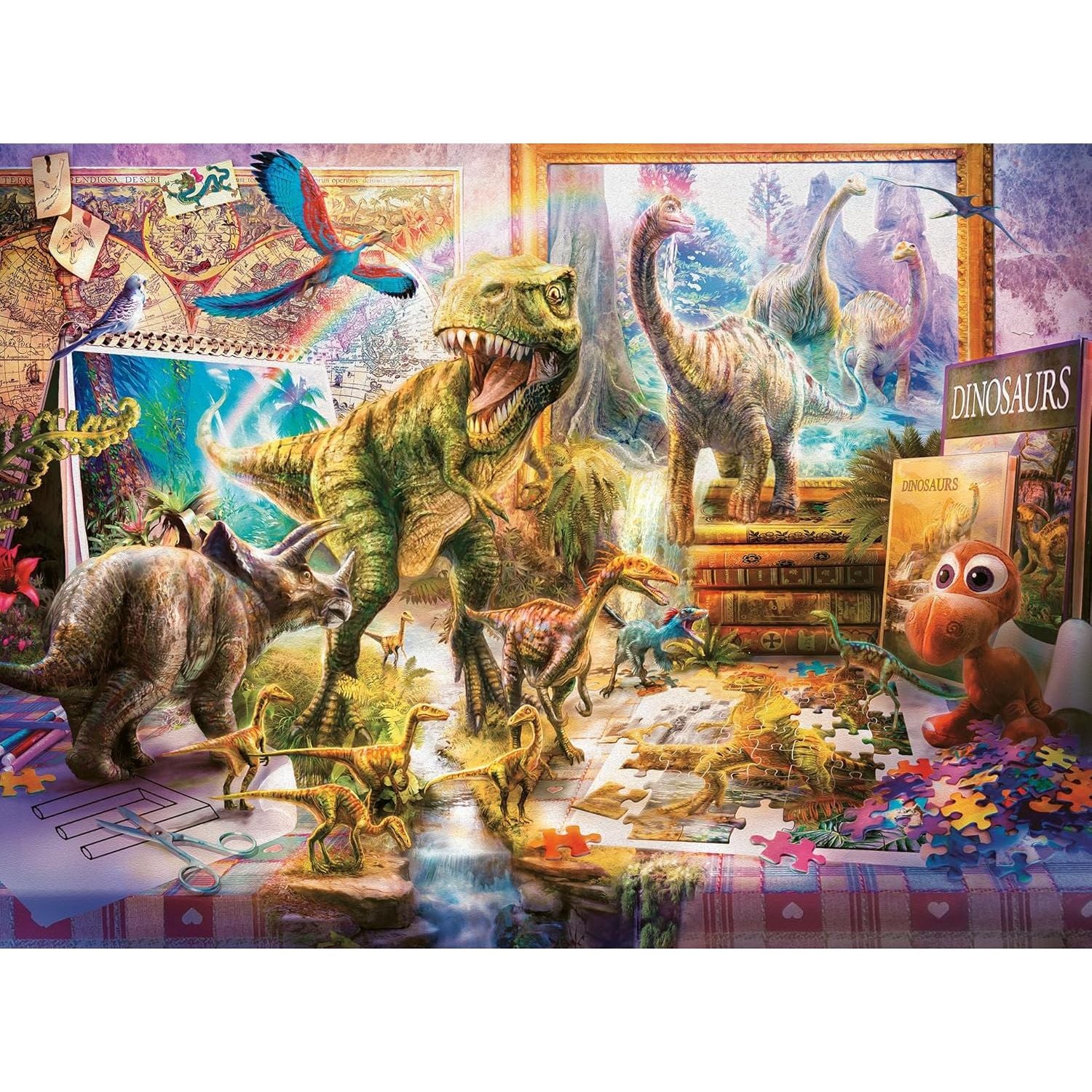 Ravensburger Dinosaur Escape 100 Piece Puzzle - Image 2