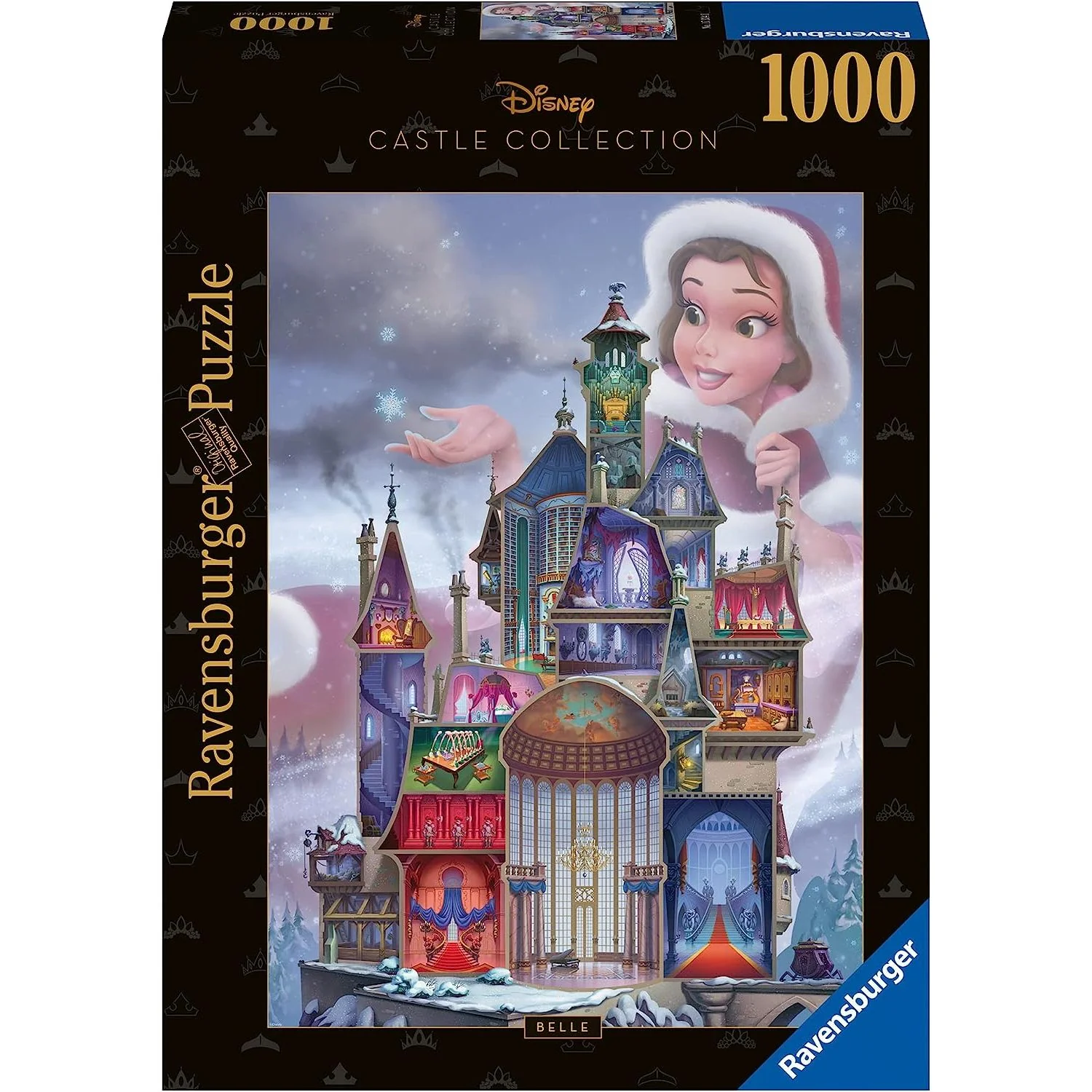 Ravensburger Disney Castles Belle 1000 Piece Puzzle