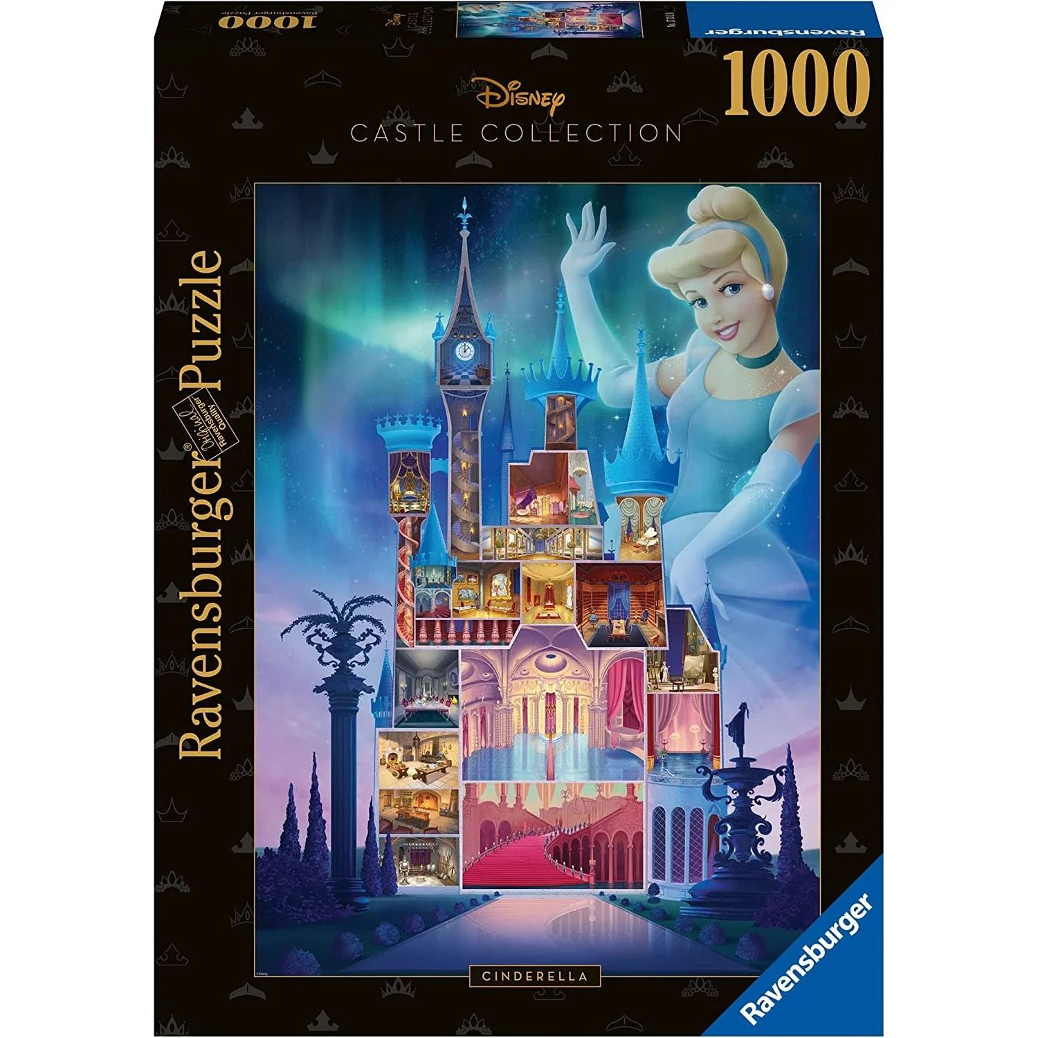 Ravensburger Disney Castles Cinderella 1000 Piece Puzzle