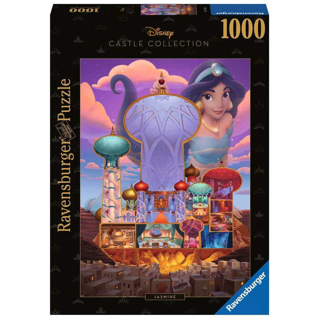 Ravensburger Disney Castles Jasmine 1000 Piece Puzzle