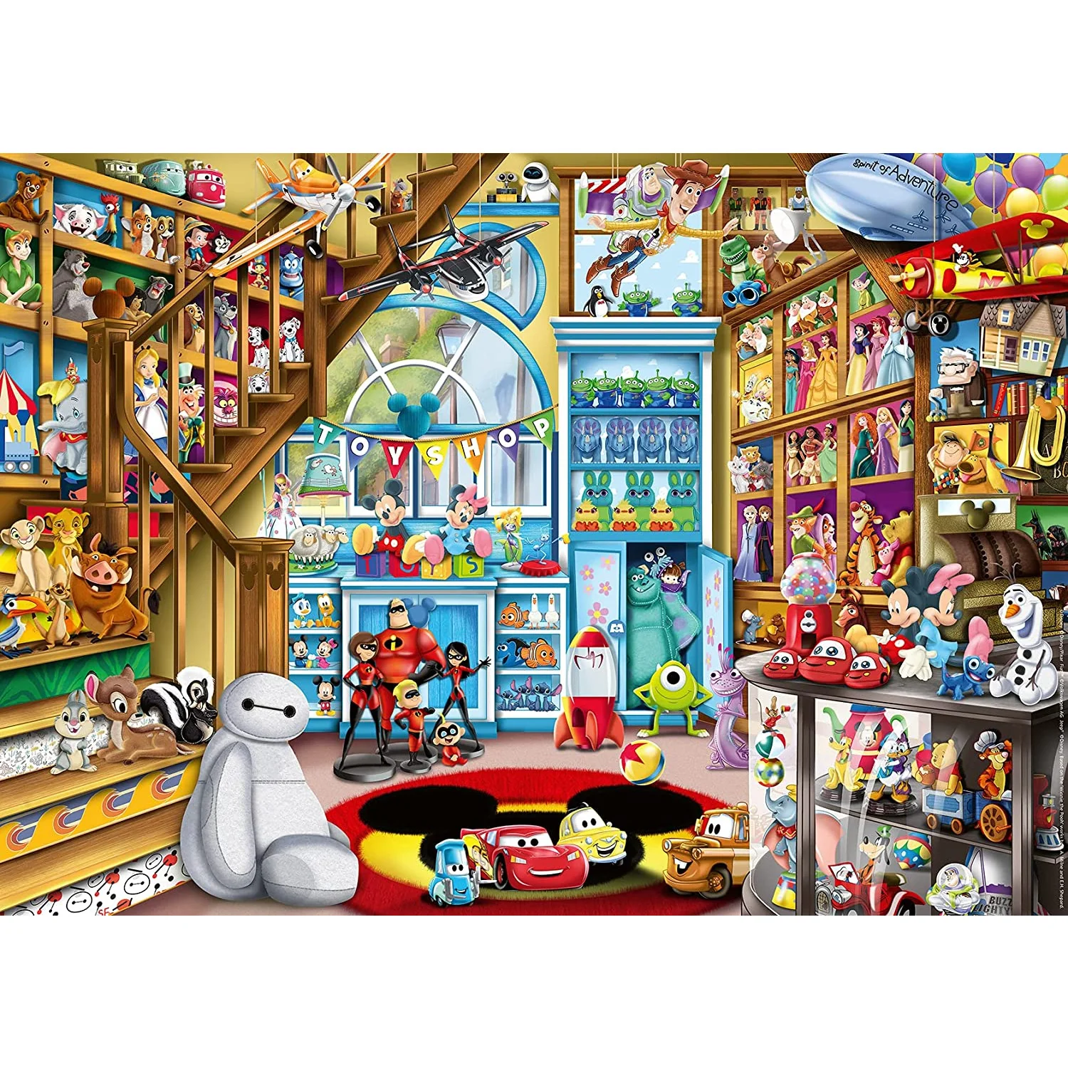 Ravensburger Disney & Pixar Toy Store 1000 Piece Puzzle - Image 2