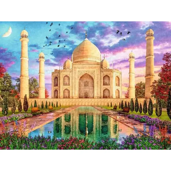 Ravensburger Enchanting Taj Mahal 1500 Piece Puzzle - Image 2