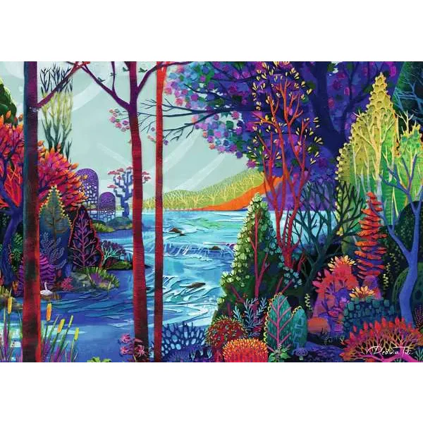 Ravensburger Indigo Forest 1000 Piece Puzzle - Image 2