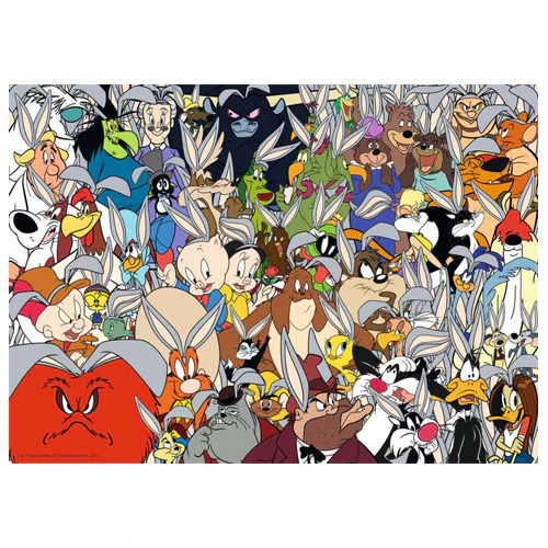 Ravensburger Looney Tunes Challenge 1000 Piece Puzzle - Image 2