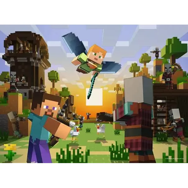 Ravensburger Minecraft Construction And Adventure 150 Piece Puzzle - Image 2