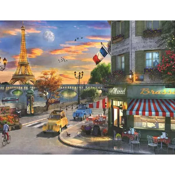 Ravensburger Paris Sunset 2000 Piece Puzzle - Image 2