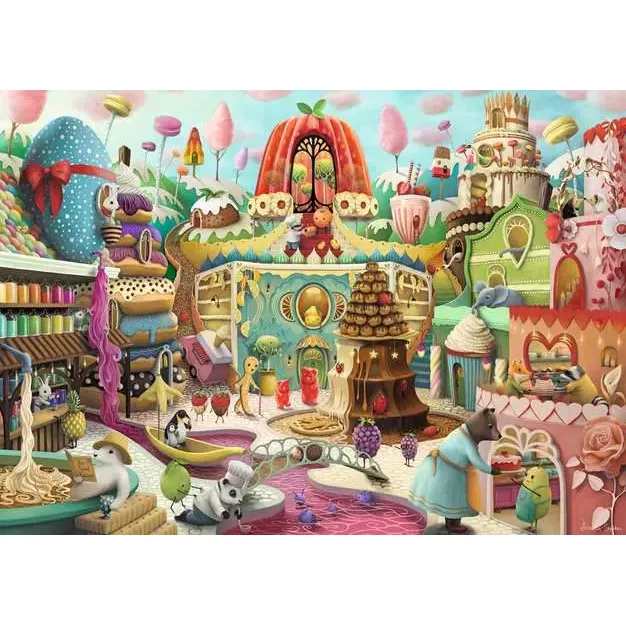 Ravensburger Demelsa Haughton: Sweet Street 1000 Piece Puzzle - Image 2