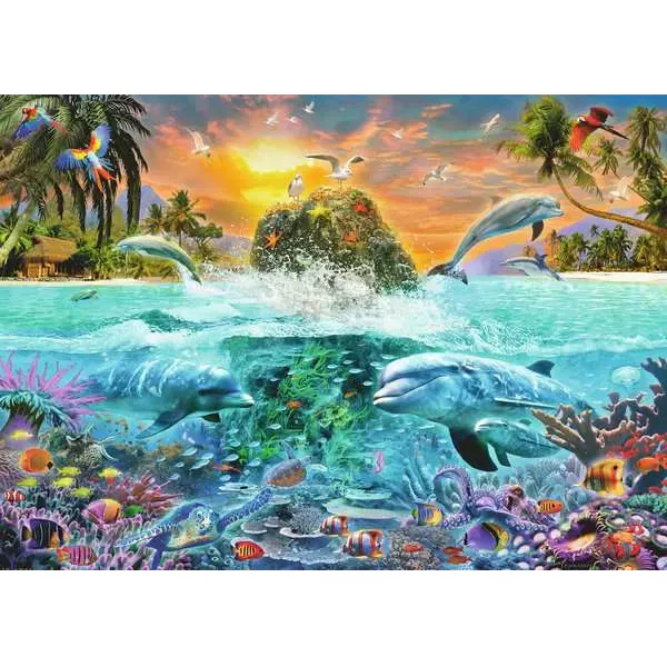 Ravensburger Underwater Island 1000 Piece Puzzle - Image 2