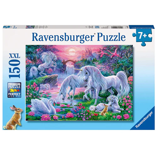 Ravensburger Unicorns in Sunset Glow 150 Piece Puzzle