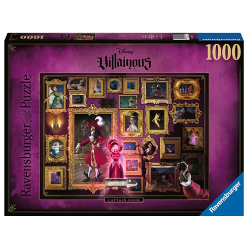 Ravensburger Villainous Captain Hook 1000 Piece Puzzle