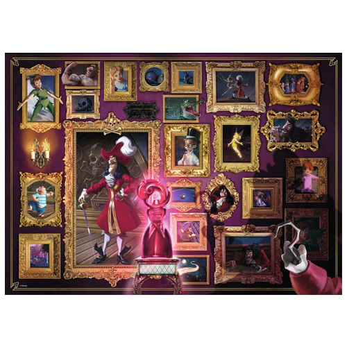 Ravensburger Villainous Captain Hook 1000 Piece Puzzle - Image 2