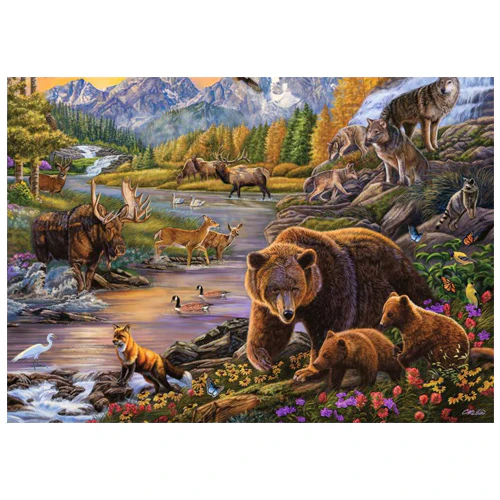 Ravensburger Wilderness 500 Piece Puzzle - Image 2