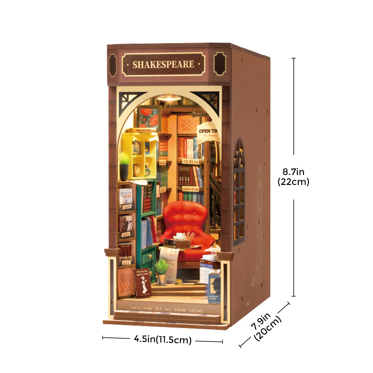 Rolife DIY Book Nook & Wonderland Bookstore - Image 2