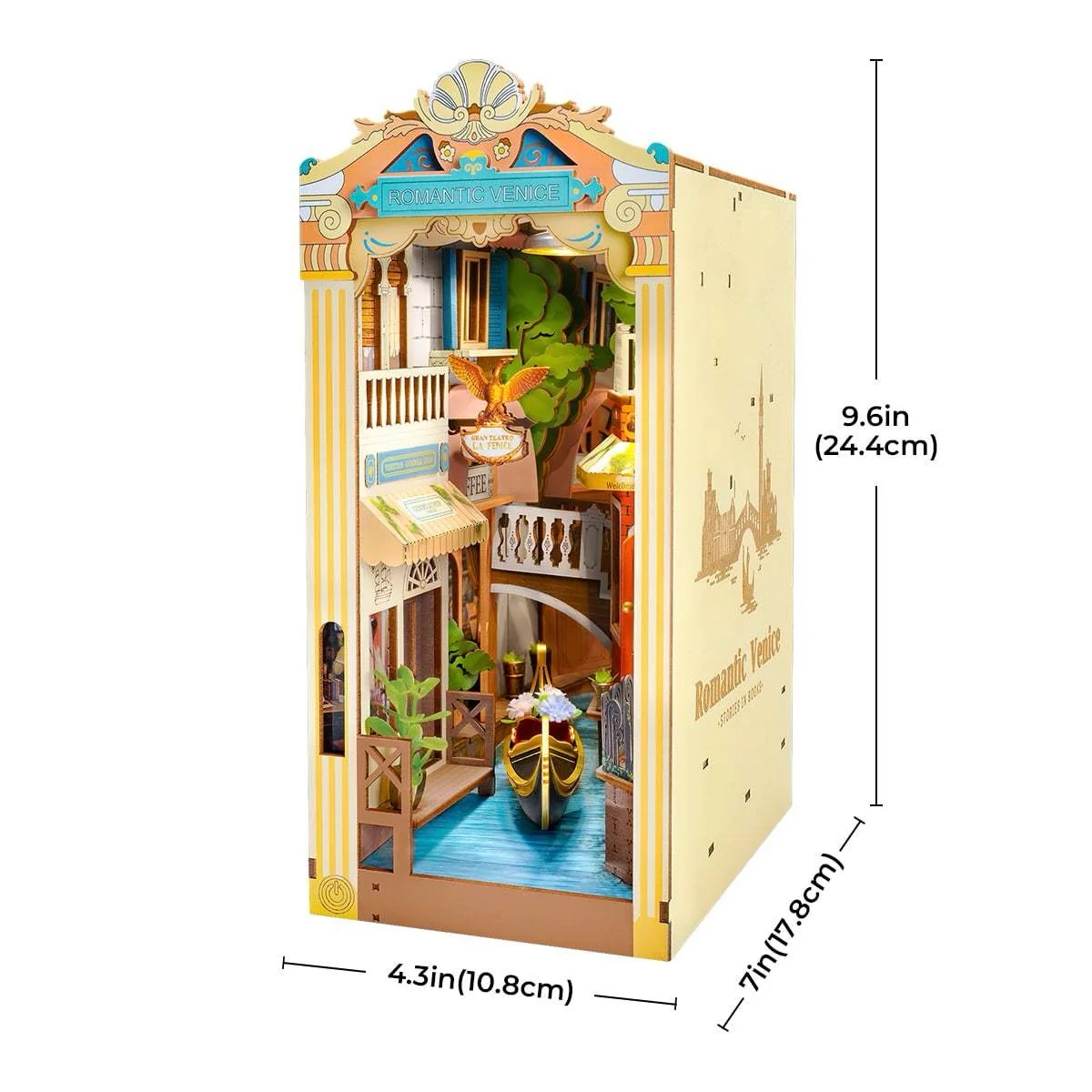 Rolife DIY Book Nook & Wonderland Romantic Venice - Image 2