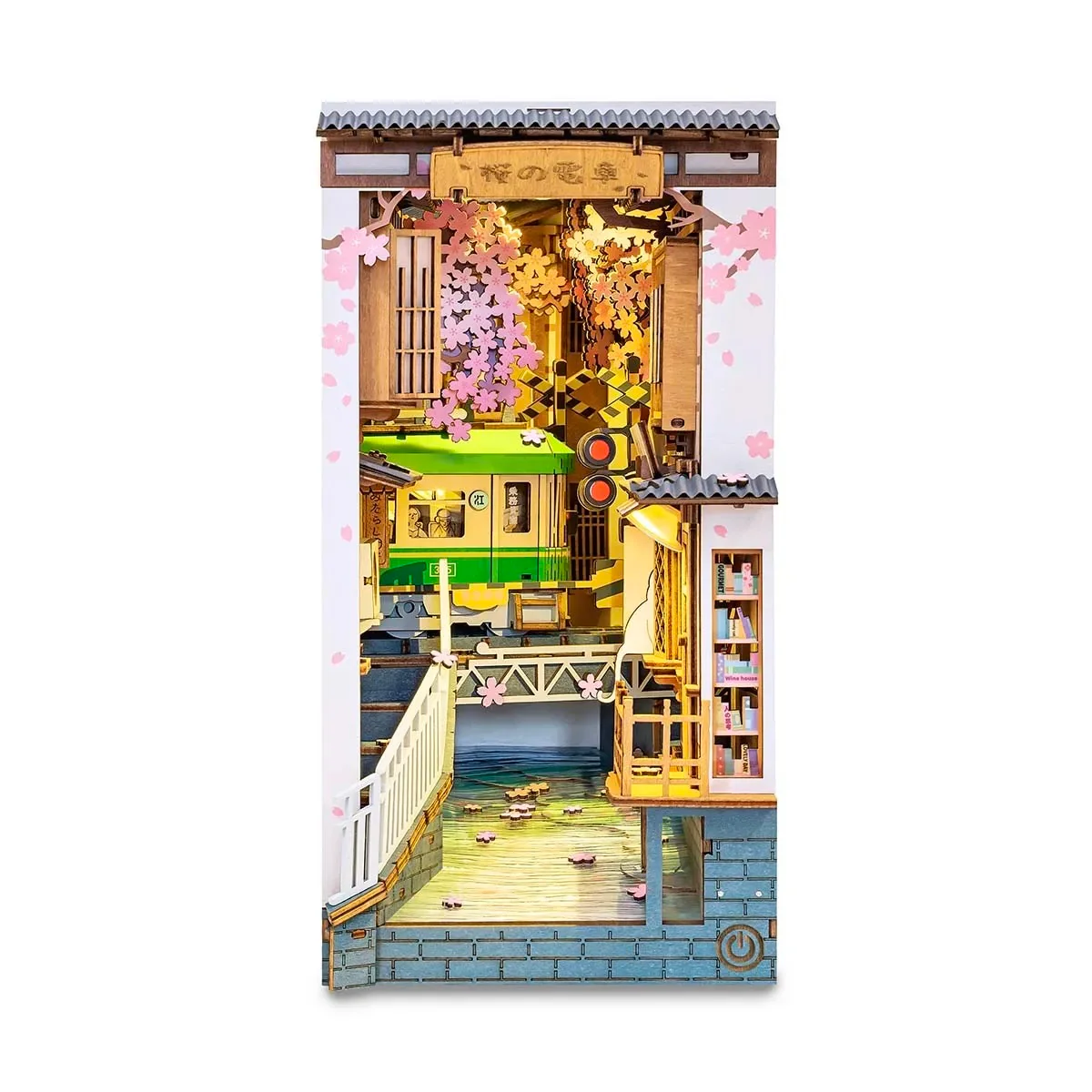 Rolife DIY Book Nook & Wonderland Sakura Densya - Image 2