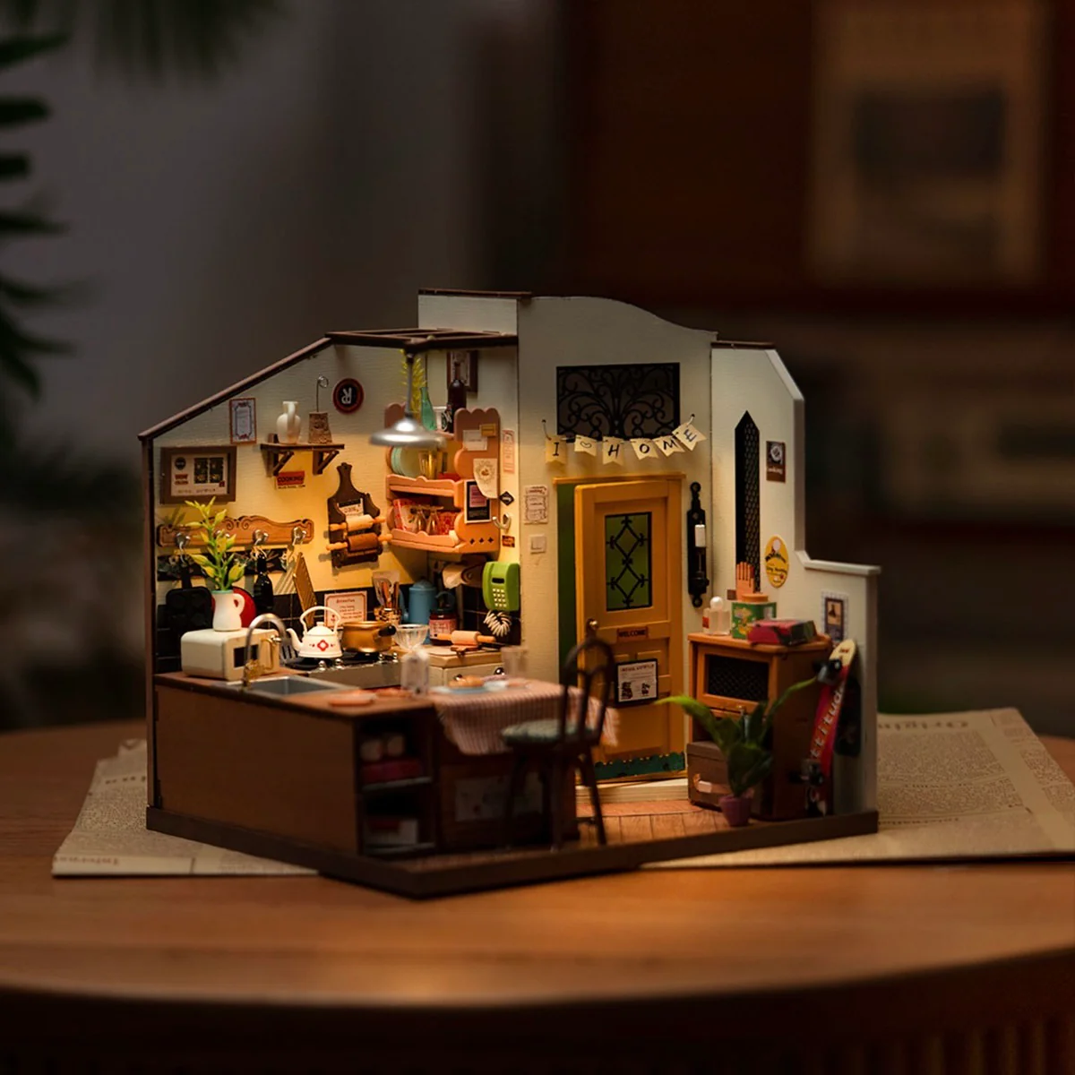 Rolife DIY Miniature House Cozy Kitchen - Image 3