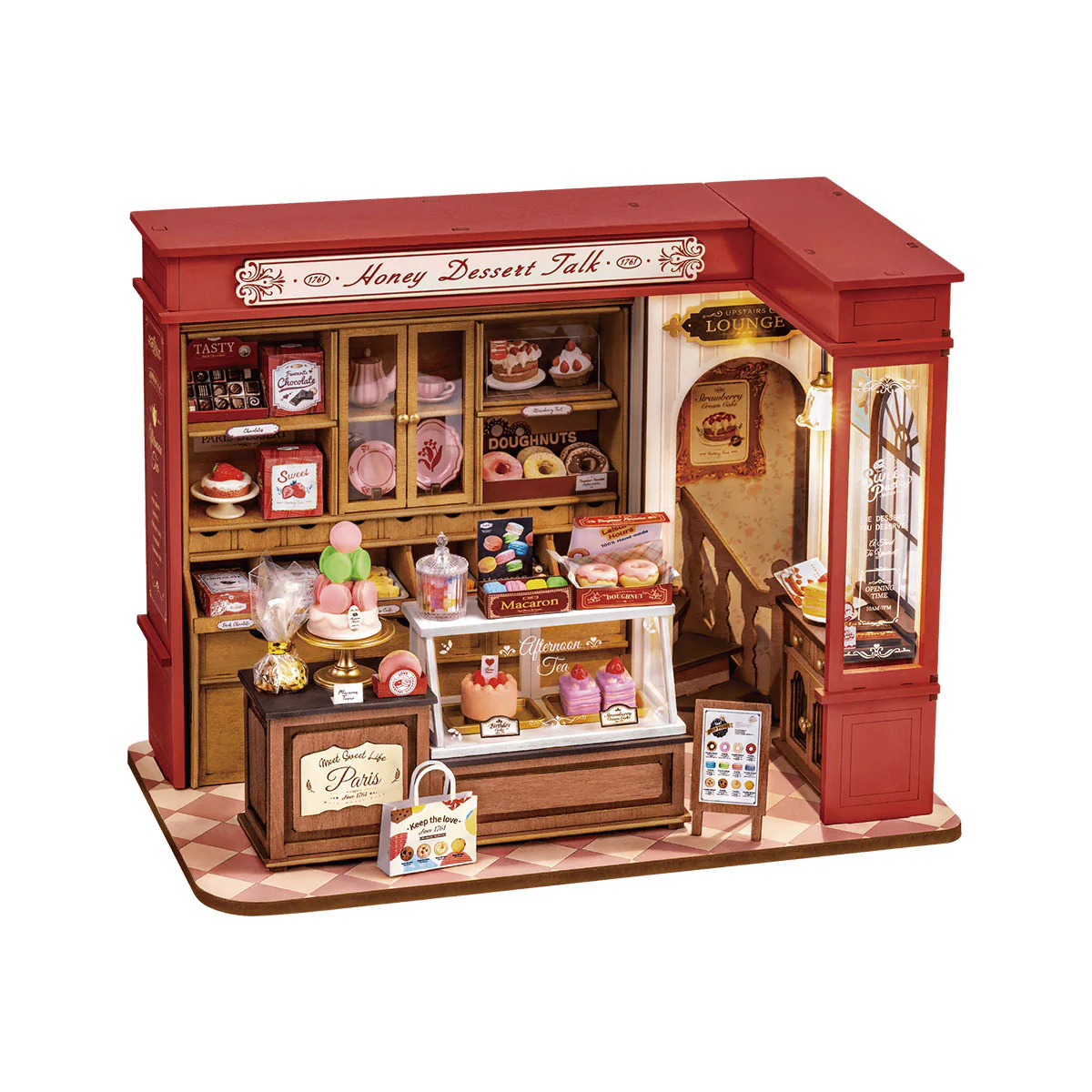 Rolife DIY Miniature House Honey Dessert Talk - Image 2