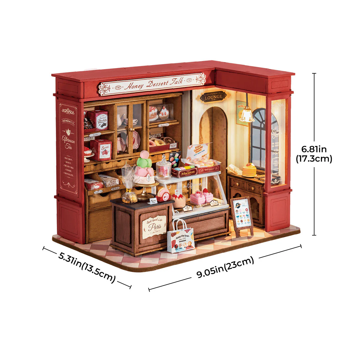 Rolife DIY Miniature House Honey Dessert Talk - Image 3