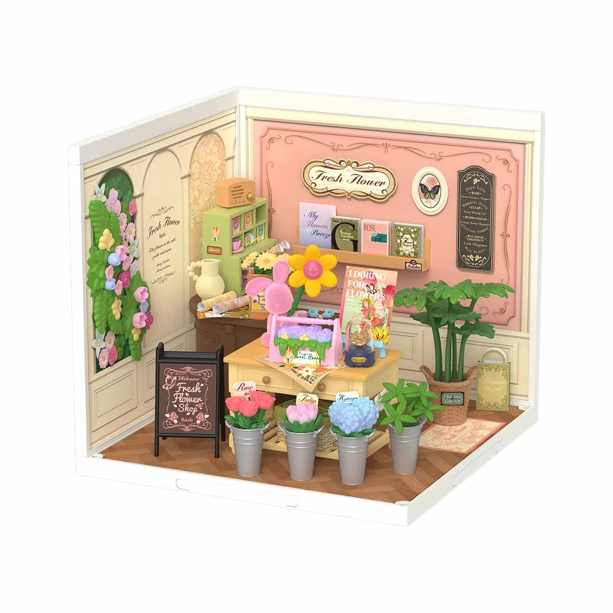 Rolife Super Creator DIY Fresh Flower Shop - Image 2