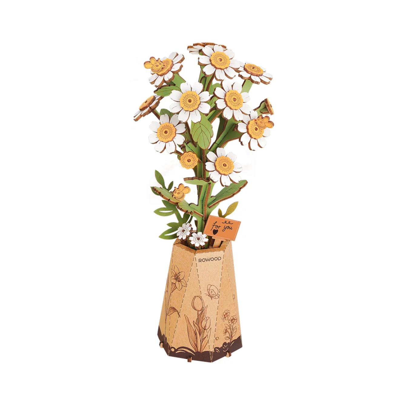 Rowood DIY Flower Puzzle - Chamomile