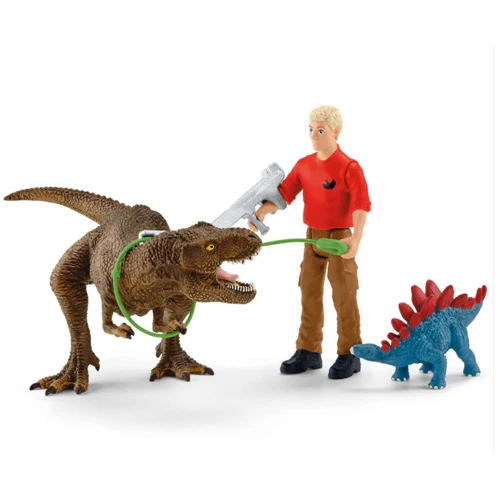 Schleich Dinosaurs Tyrannosaurus Rex Attack 41465 - Image 2