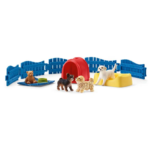 Schleich Farm World Puppy Pen 42480 - Image 2