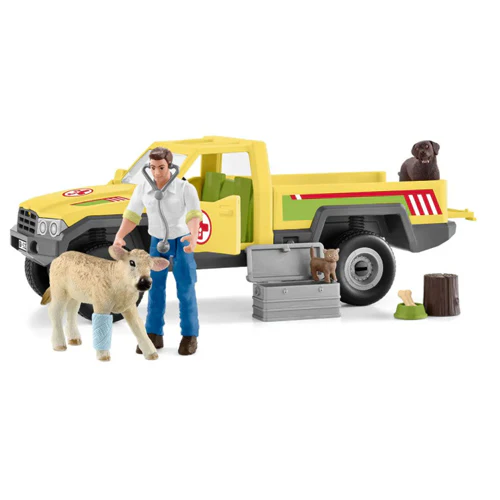 Schleich Farm World Veterinarian Visit At The Farm 42503 - Image 2