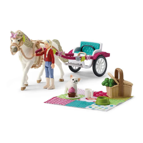 Schleich Horse Club Carriage Ride With Picnic 42467 - Image 2