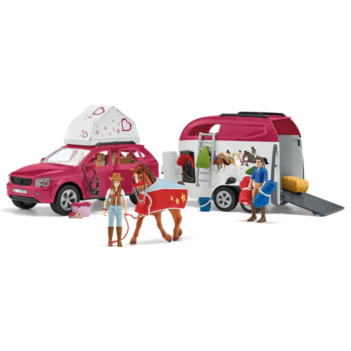 Schleich Horse Club Horse Adventures with Car and Trailer 42535 - Image 2