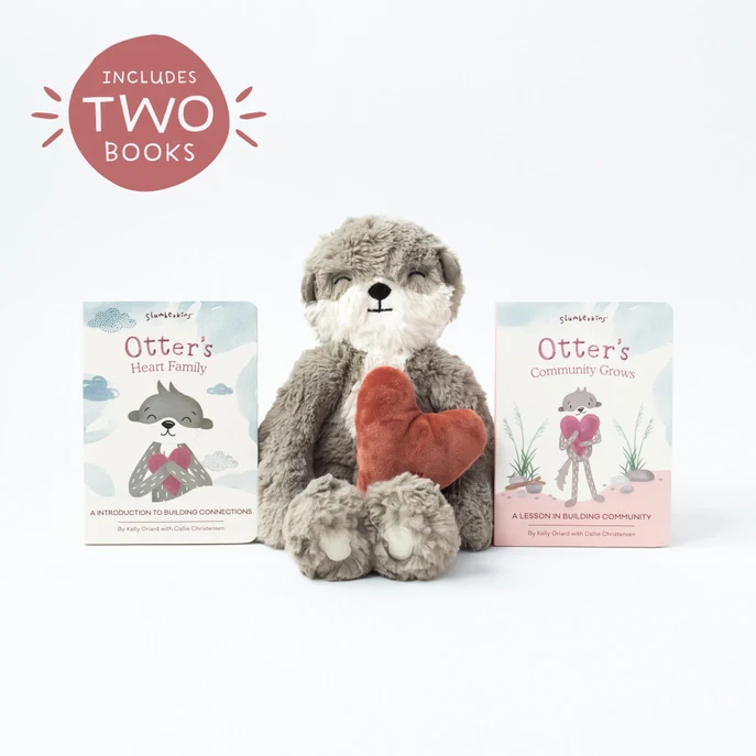 Slumberkins Otter's Kin Set