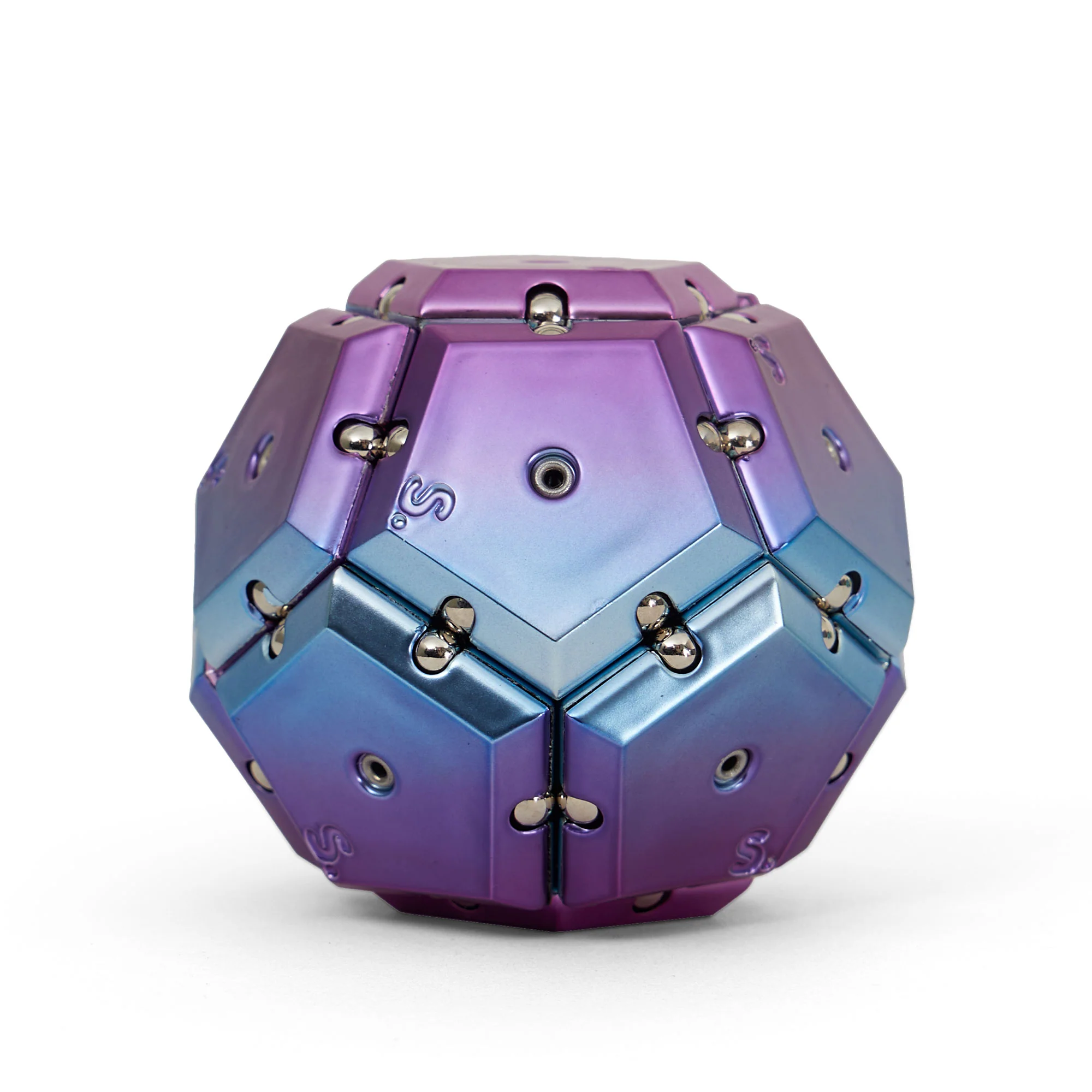 Speks - Geode Chrome Magnetic Fidget Sphere - Image 10