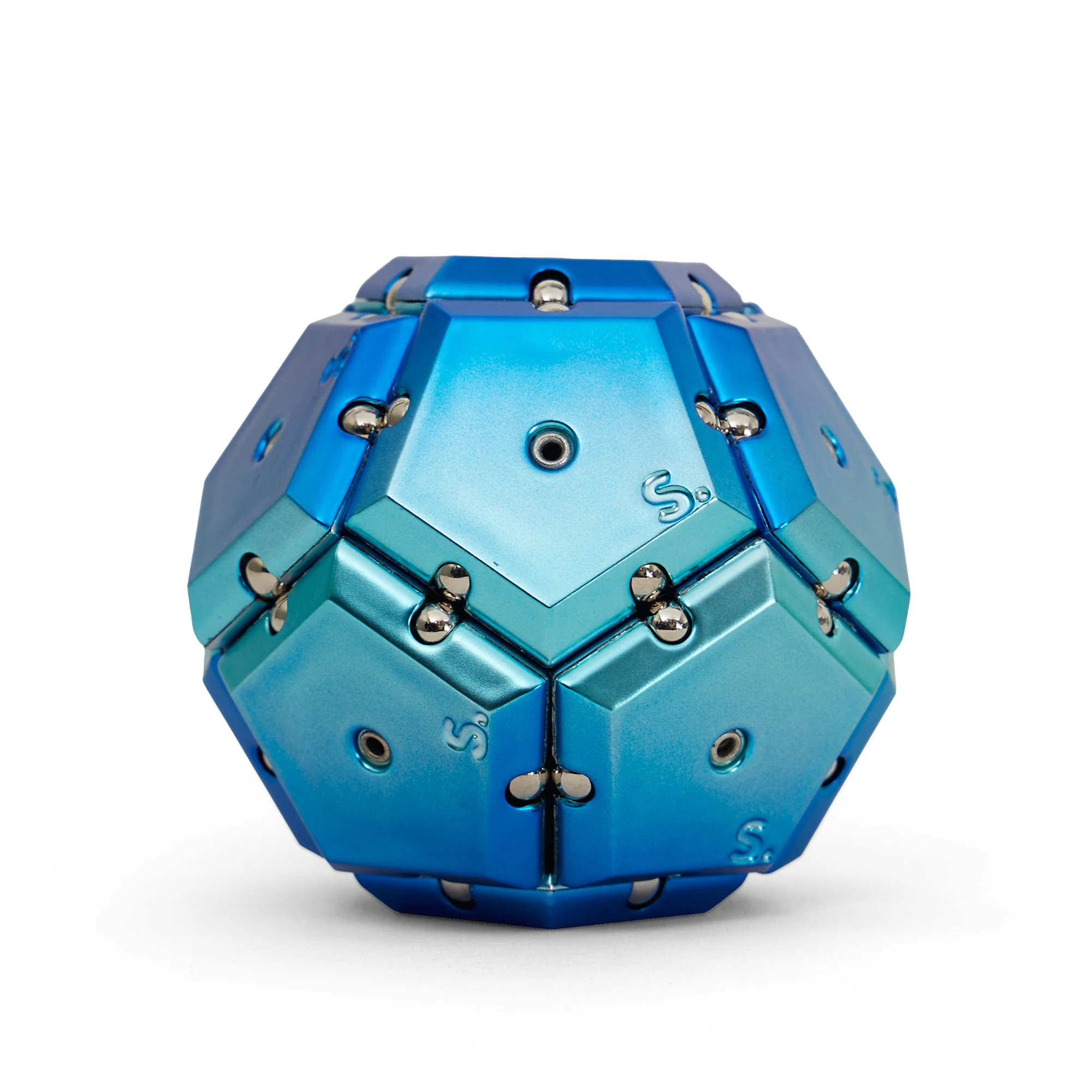 Speks - Geode Chrome Magnetic Fidget Sphere - Image 7