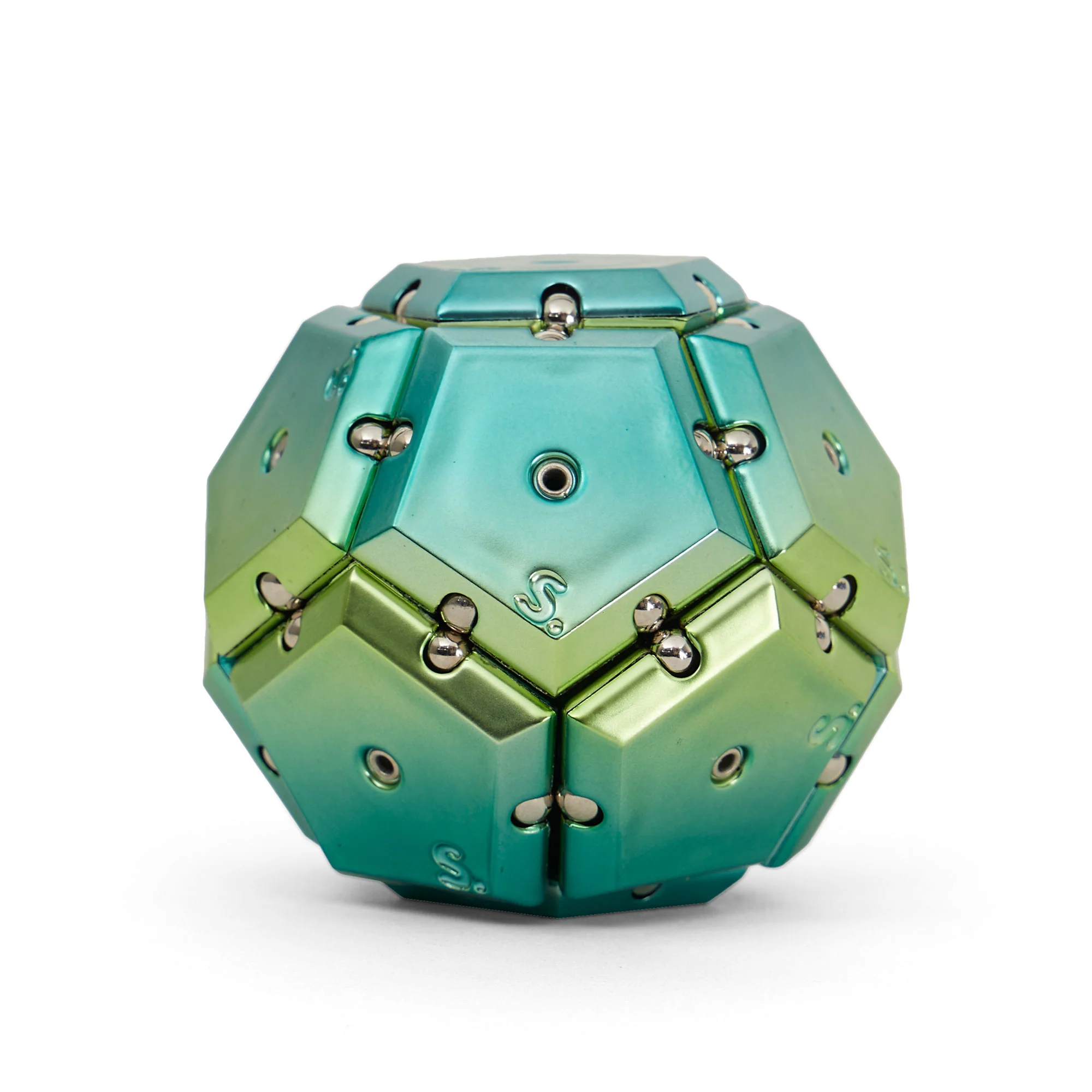 Speks - Geode Chrome Magnetic Fidget Sphere - Image 8