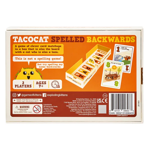 Tacocat Spelled Backwards - Image 2