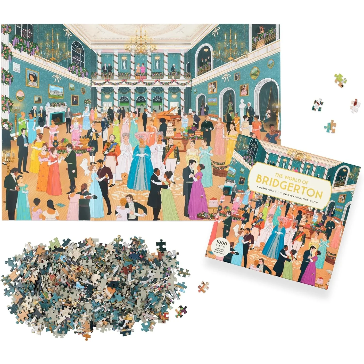 The World Of Bridgerton 1000 Piece Puzzle - Image 2