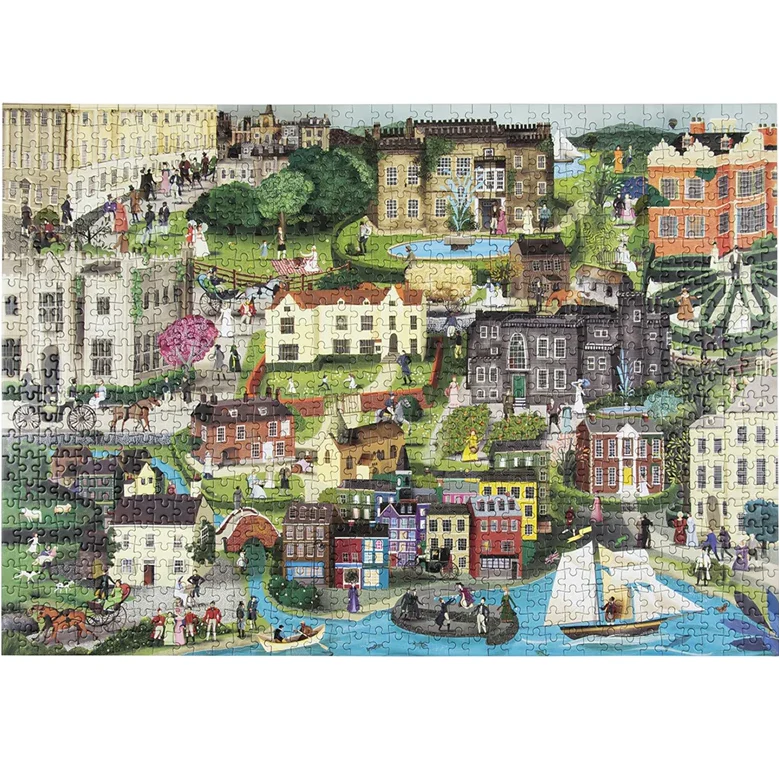 The World Of Jane Austen 1000 Piece Puzzle - Image 2