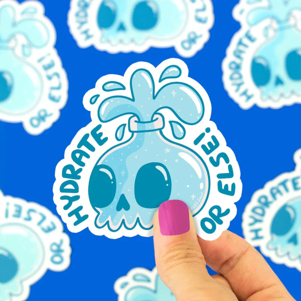 Turtle's Soup Hydrate Or Else Vinyl Sticker
