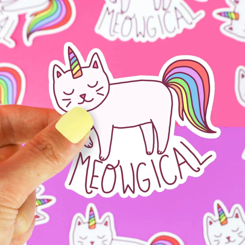 Turtle's Soup Meowgical Vinyl Sticker